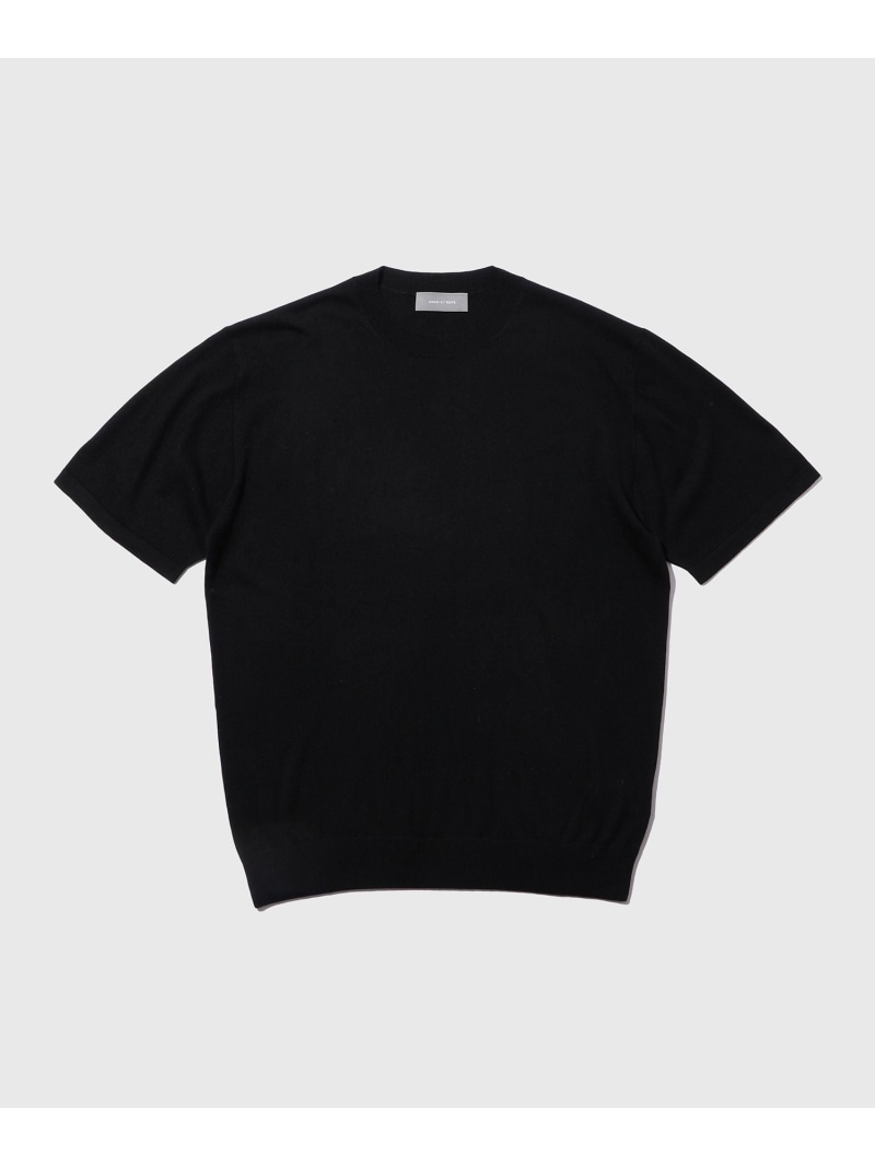 【SALE／40%OFF】カシミール絹地 編み物 プルオーバー / ロング時節着付ける能力のある ADAM ET ROPE\u0027 HOMME アダムエロペ トップス カットソー・プルオーバー 薄墨色 黒いこと【RBA_E】【貨物輸送無料】[ Fashion]