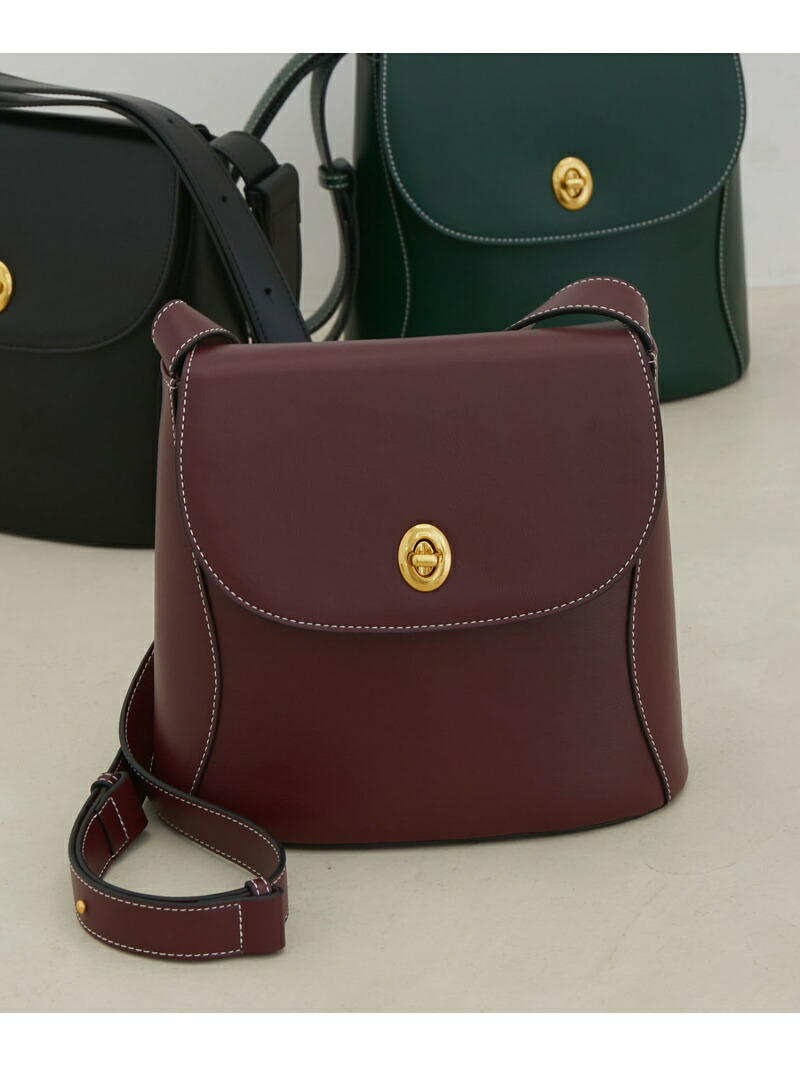 丸ひねり金具ショルダー Vis バッグ ショルダーバッグ ビス