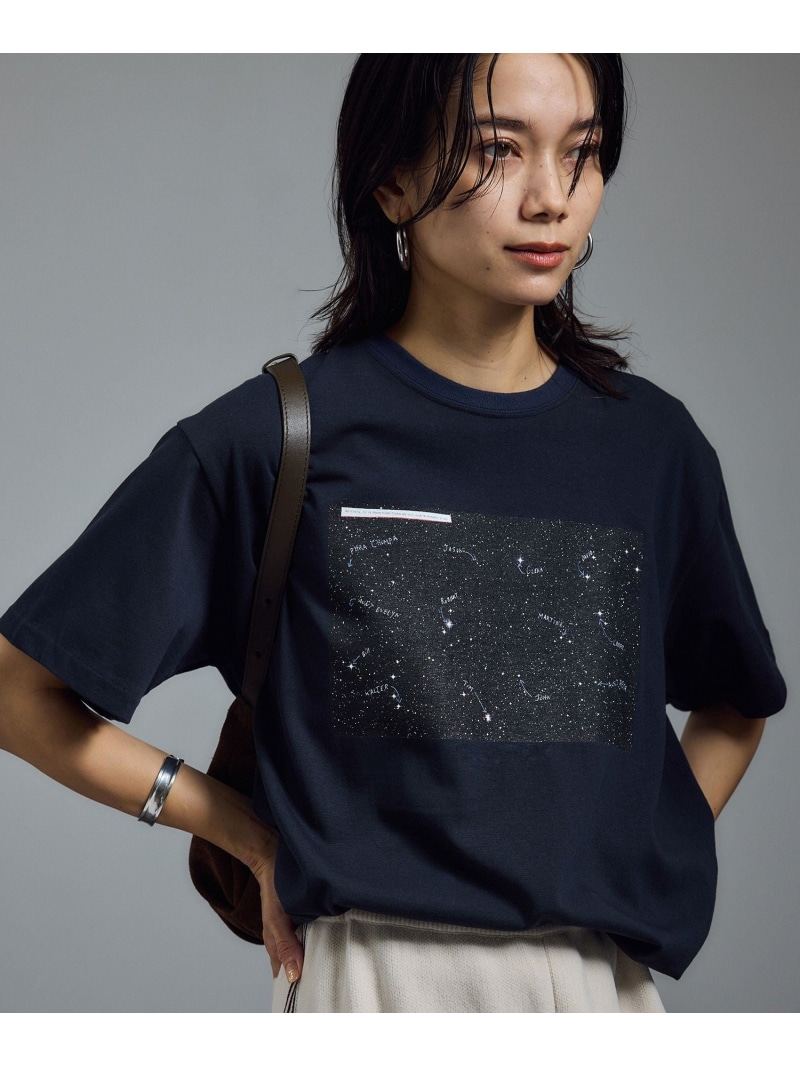 【SALE／50%OFF】【Jim Goldberg for SALON】フォトプリントTEE SALON adam et rope' サロン アダム エ ロペ トップス カットソー・Tシャツ グレー ホワイト【RBA_E】【送料無料】[ Fashion]