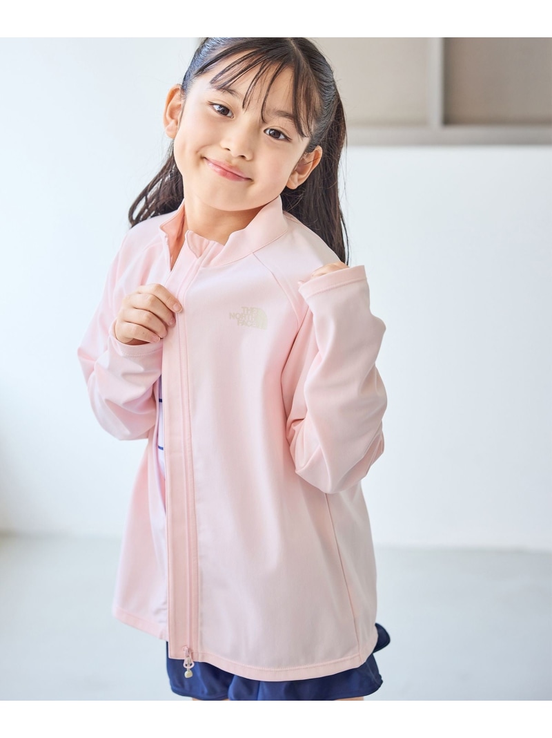 【KIDS】【THE NORTH FACE】L/S sunshade full zip jacket ROPE\u0027 PICNIC KIDS ロペピクニック 水泳着・スイムグッズ 混雑時差し固める 青碧 サクラ色【貨物輸送無料】[ Fashion]