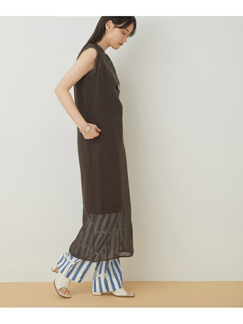 レディースファッション ワンピース 注目のブランド Rope Et Adam Web限定 インナーつきメッシュワンピース アダムエロペ Fashion ホワイト 送料無料 Rakuten ブラウン ワンピースその他 ワンピース Intkabel Net