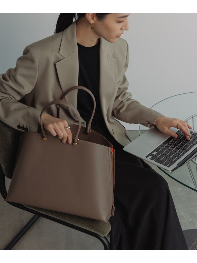 【E\u0027POR】【WEB制限事項】Y BAG Medium+/A4相応う・通い ROPE\u0027 ロペ 御徒面子 トートバッグ 赤銅色【貨物輸送無料】[ Fashion]