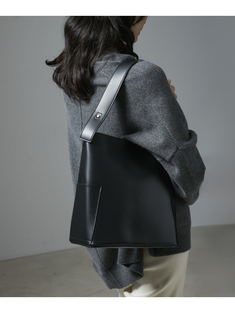 Adam et Rope' 黒 ナイロン トートバッグ ダブルハンドル SALON adam et rope' トートバッグ 「WEB限定」「ユニセックスで