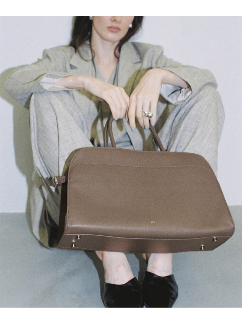 【PFT】P Tote Bag ADAM ET ROPE' FEMME アダムエロペ バッグ トートバッグ カーキグリーン ブラック【送料無料】[ Fashion]｜J&rsquo;aDoRe JUN ONLINE