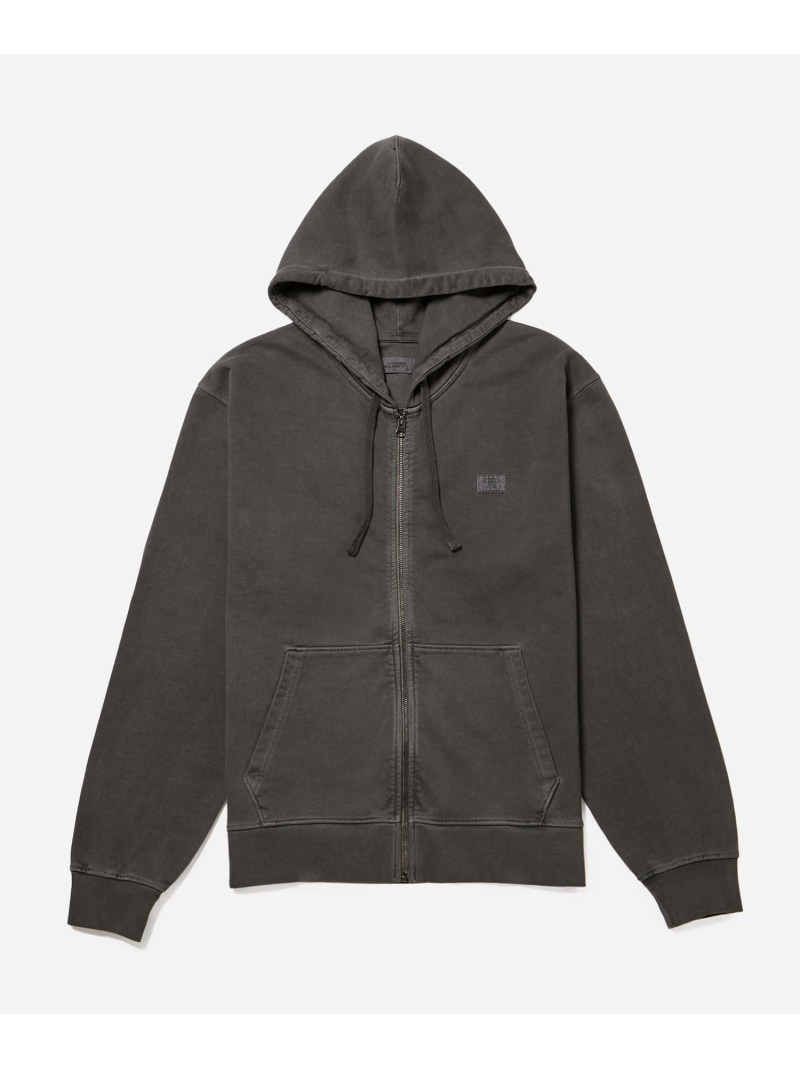 【SALE／40%OFF】CANAL PIGMENT DYED ZIP HOODIE Saturdays NYC サタデーズ　ニューヨークシティ トップス パーカー・フーディー ネイビー ベージュ ブラック【RBA_E】【送料無料】[ Fashion]｜J&rsquo;aDoRe JUN ONLINE