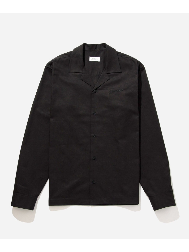 【SALE／60%OFF】MARCO SCRIPT LS SHIRT Saturdays NYC サタデーズ　ニューヨークシティ トップス シャツ・ブラウス ホワイト ブラック パープル【RBA_E】【送料無料】[ Fashion]
