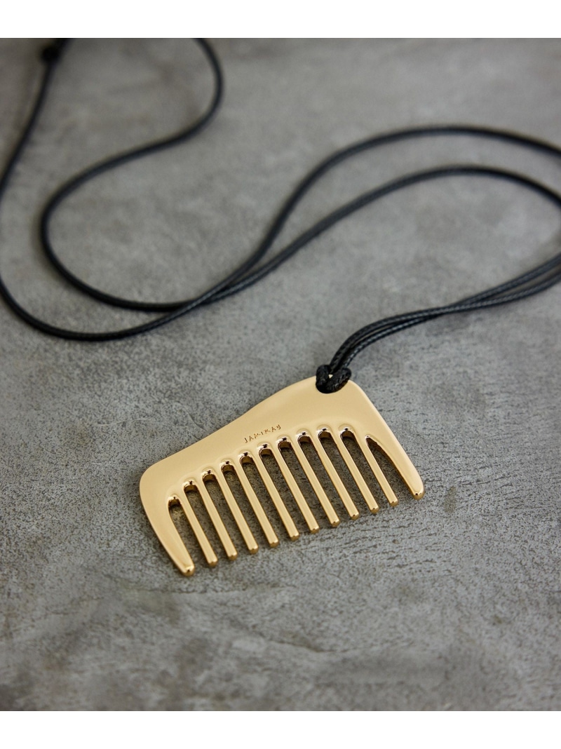 【JAMIRAY(ジャミレイ)】COMB CORD N/C ADAM ET ROPE' FEMME アダムエロペ アクセサリー・腕時計 ネックレス ゴールド シルバー【送料無料】[ Fashion]｜J&rsquo;aDoRe JUN ONLINE