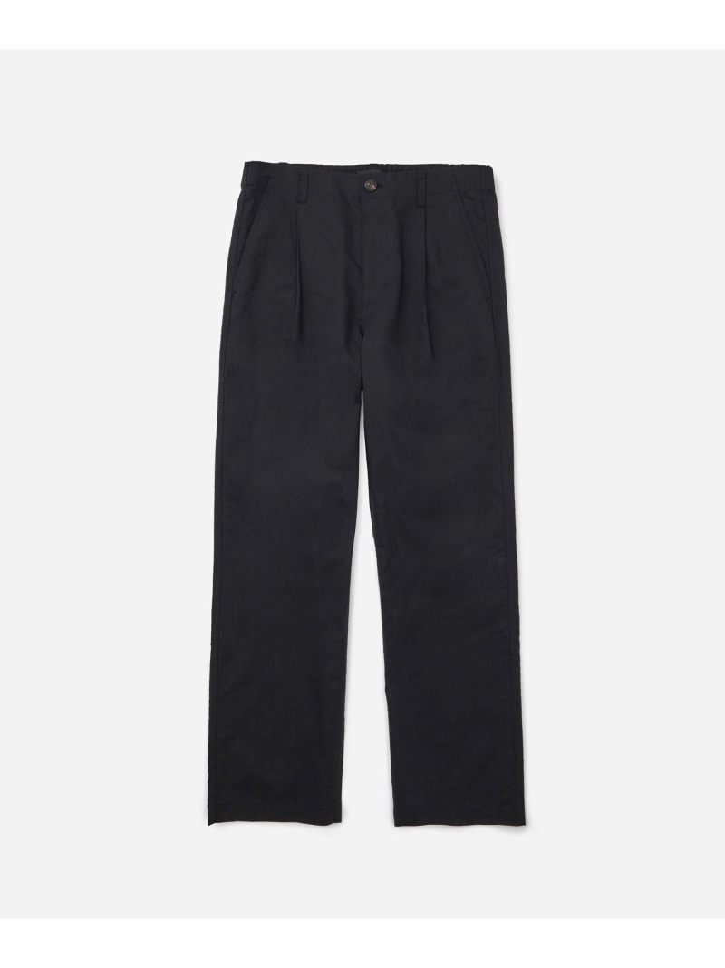 【SALE／60%OFF】DEAN LINEN TROUSER Saturdays NYC サタデーズ ニューヨーク州シティ ズボン下 余分の物のズボン下 黒いこと【RBA_E】【貨物輸送無料】[ Fashion]