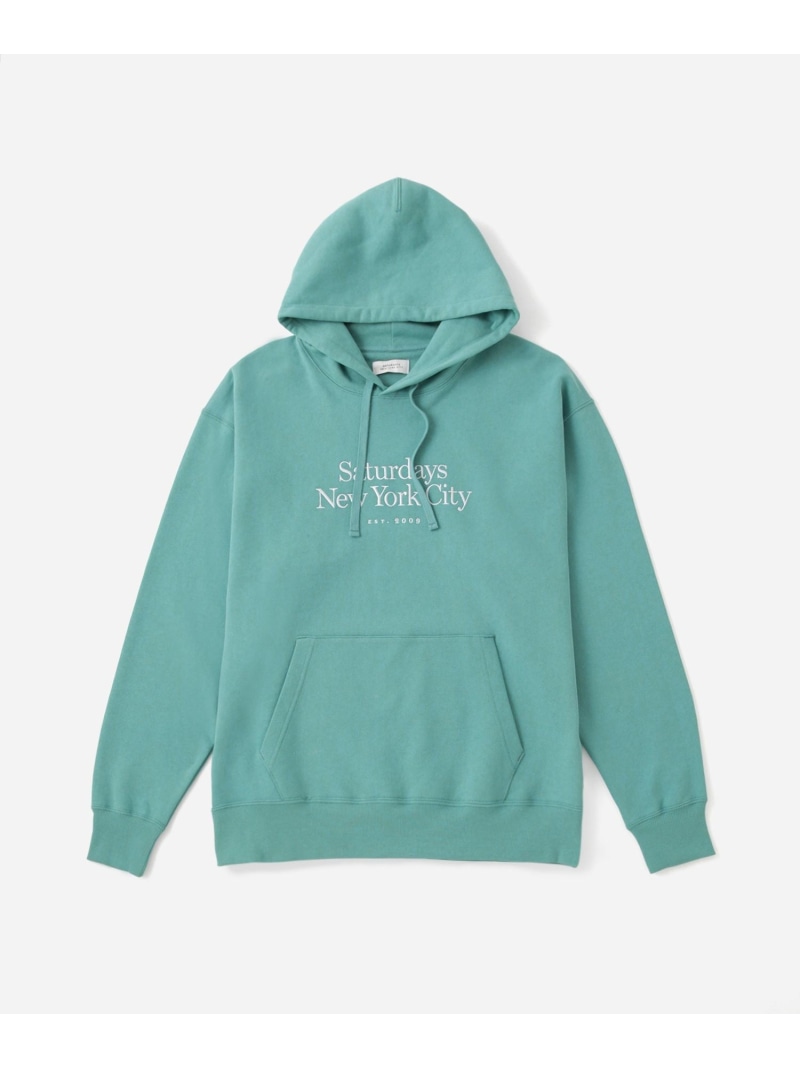 Ditch Miller Standard Hoodie Saturdays NYC サタデーズ　ニューヨークシティ トップス パーカー・フーディー ブラック ブルー【送料無料】[ Fashion]
