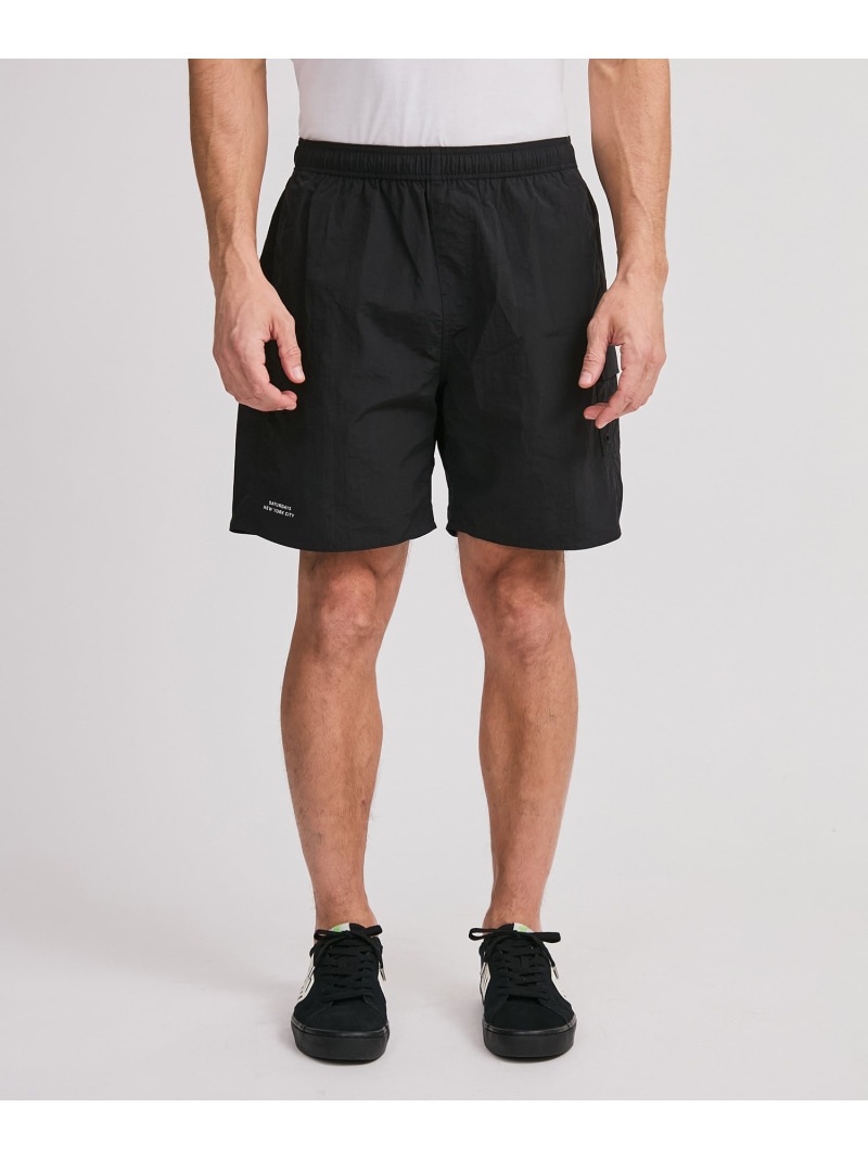 Danjo Cargo Swim Short Saturdays NYC サタデーズ ニューヨーク州シティ 水泳着・スイムグッズ 水泳着 黄色 黒いこと パープル【貨物輸送無料】[ Fashion]