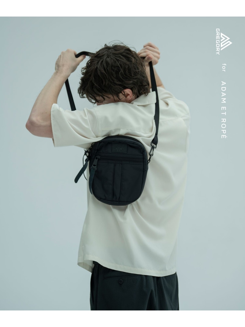 《別注》【GREGORY/グレゴリー】クイックポケットL ADAM ET ROPE' HOMME アダムエロペ バッグ ショルダーバッグ ブラック【送料無料】[ Fashion]｜J&rsquo;aDoRe JUN ONLINE