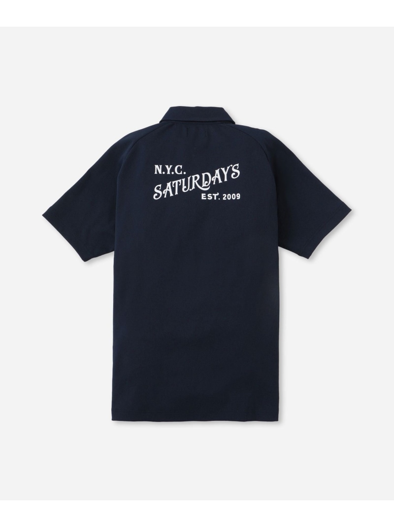 【SALE／30%OFF】SS Popcorn Knit Shirt Saturdays Golf サタデーズ　ニューヨークシティ トップス ポロシャツ ホワイト オレンジ ネイビー【RBA_E】【送料無料】[ Fashion]｜J&rsquo;aDoRe JUN ONLINE 9,841円