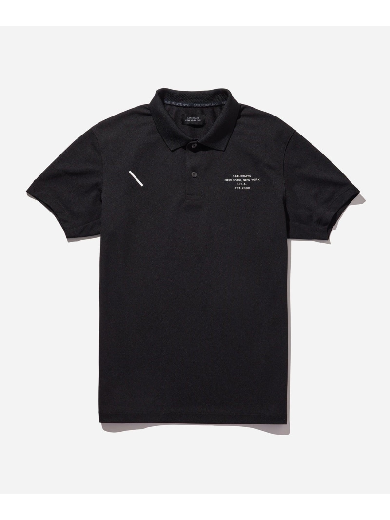 【SALE／30%OFF】Classic Polo Shirt S/S ｜ WOMEN Saturdays Golf サタデーズ　ニューヨークシティ トップス ポロシャツ ブラック グレー グリーン ホワイト【RBA_E】【送料無料】[ Fashion]｜J&rsquo;aDoRe JUN ONLINE