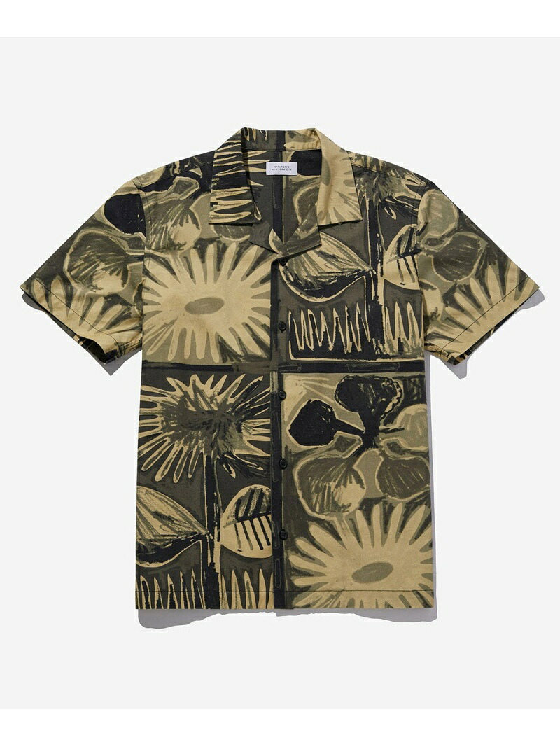 【SALE／60%OFF】Summer Bloom Canty SS Shirt Saturdays NYC サタデーズ　ニューヨークシティ トップス シャツ・ブラウス ホワイト ブルー【RBA_E】【送料無料】[ Fashion]