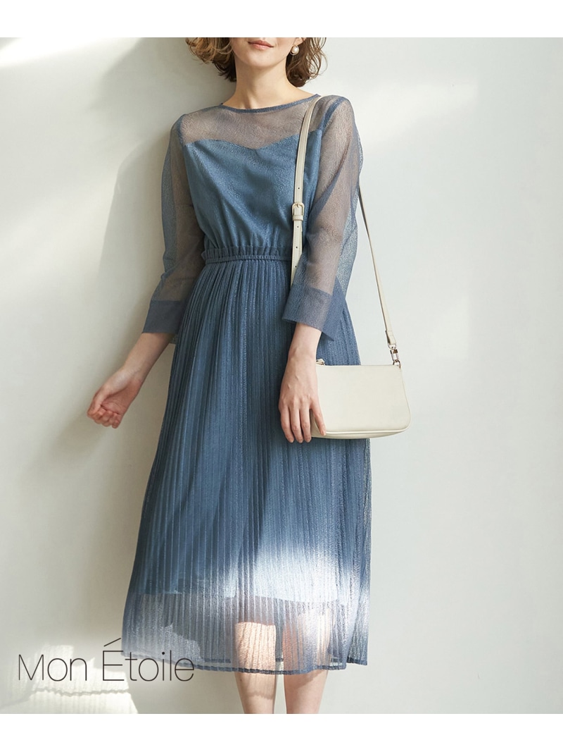 お歳暮 楽天市場 一部店舗限定 Mon E Toile チュールプリーツドレス Rope Picnic ロペピクニック ワンピース ワンピースその他 ブルー グリーン ピンク 送料無料 Rakuten Fashion J Adore Jun Online メール便なら送料無料 Advance Com Ec