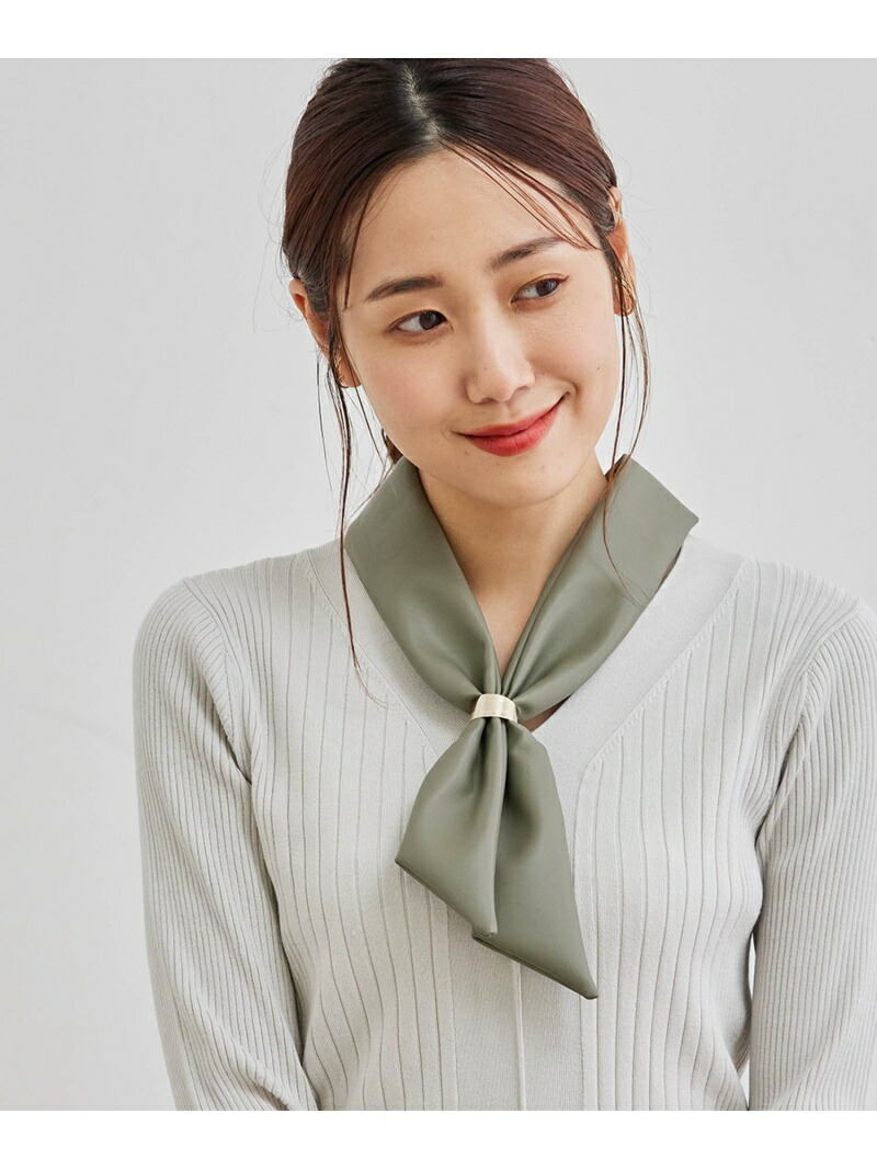 リング付きフェイクレザーマルチスカーフ Rope ロペピクニック Picnic Passage