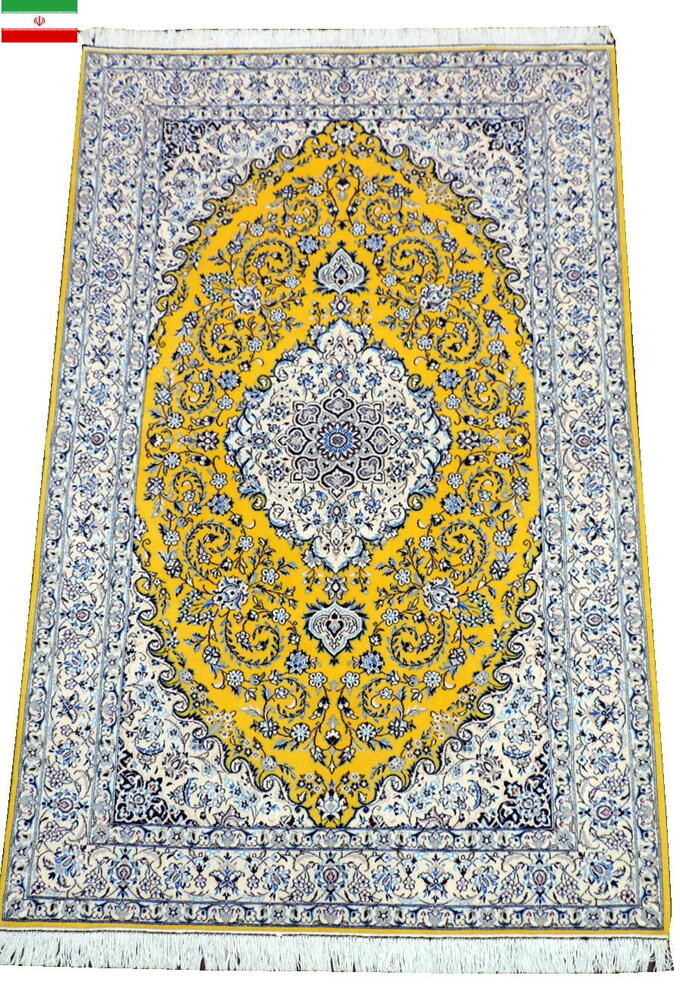 イラン引っ敷き 引っ敷き 羊毛＆絹地 密集して【50万航空マイル】手織り御膳上等 イラン引っ敷きの発祥地 ペルシャ 野球クラブ産 中型大いさ240cm×143糎【本物引き請ける】