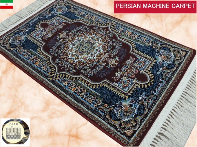 楽天市場】ペルシャ絨毯 カーペット ラグ 63万ノット 高密度 ソフト