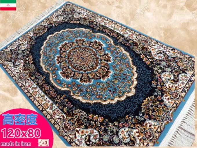 楽天市場】ペルシャ絨毯 カーペット ラグ 63万ノット 高密度 ソフト