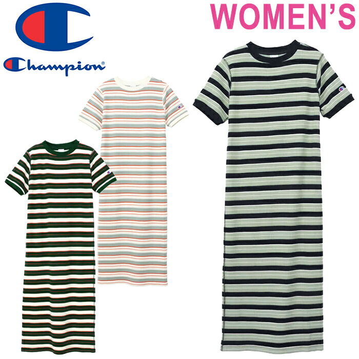 楽天市場】Champion チャンピオン CW-Z324 ONEPIECE (レディース