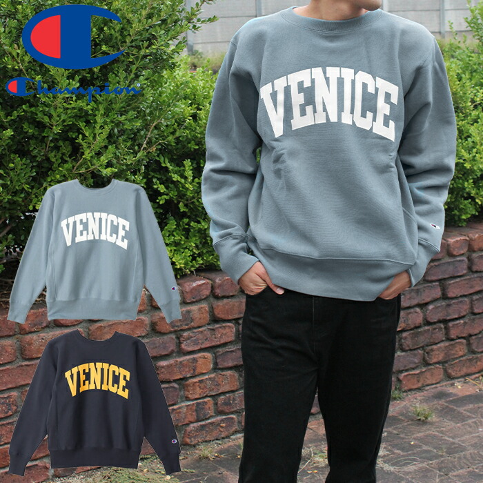 【SALE/20%OFF】Champion チャンピオン C3-C022 REVERSE WEAVE CREW NECK SWEAT SHIRT リバースウィーブ クルーネック スウェット シャツ 裏起毛 プリント ヴィンテージ レトロ クラシック 長袖 カジュアル ストリート メンズ レディース ユニセックス 国内正規 2025AW