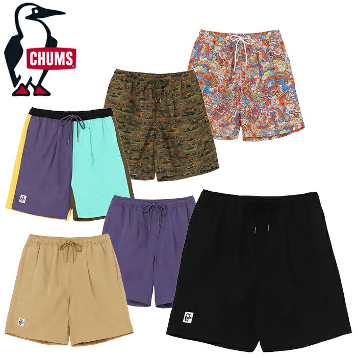 【SALE/20%OFF】CHUMS チャムス CH03-1360 PLUNGE DIVERS プランジ ダイバース ショーツ ショートパンツ ハーフパンツ 撥水 水陸両用 水着 海パン 短パン ストリート スポーツ アウトドア キャンプ メンズ ユニセックス 6カラー 国内正規