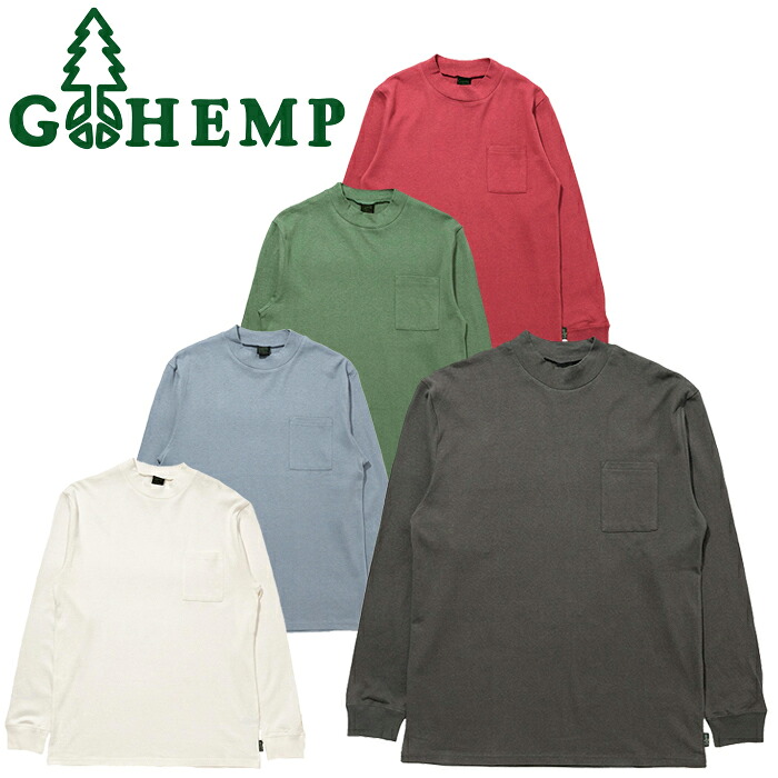 楽天市場】【SALE/20%OFF】GOHEMP ゴーヘンプ GHC4540THJ24-2 HI NECK 