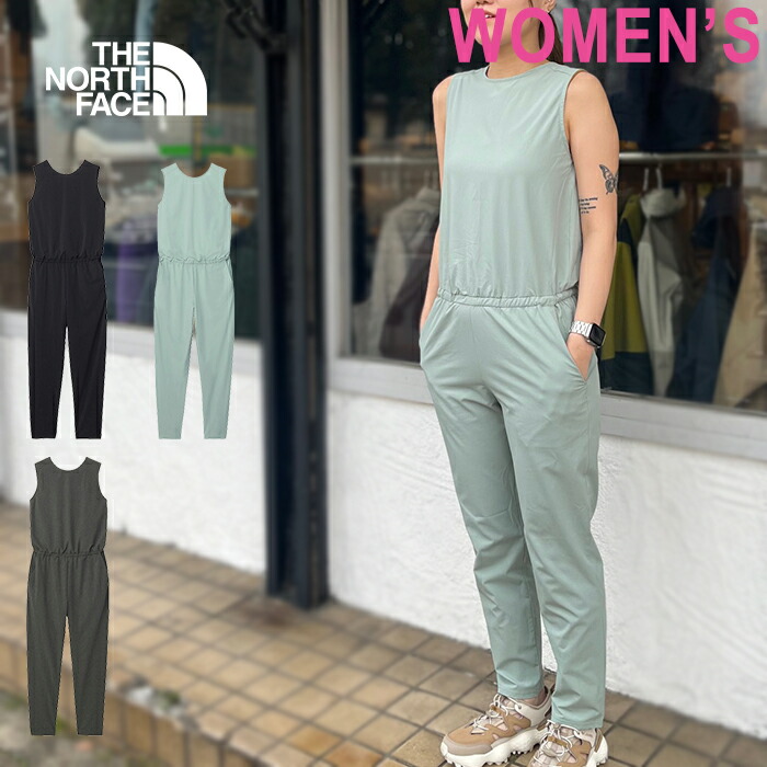 美品THE NORTH FACE ネイチャーアクティブオールインワン Ｓ　ブルー THE NORTH FACE (ザノースフェイス) Nature Active All In One