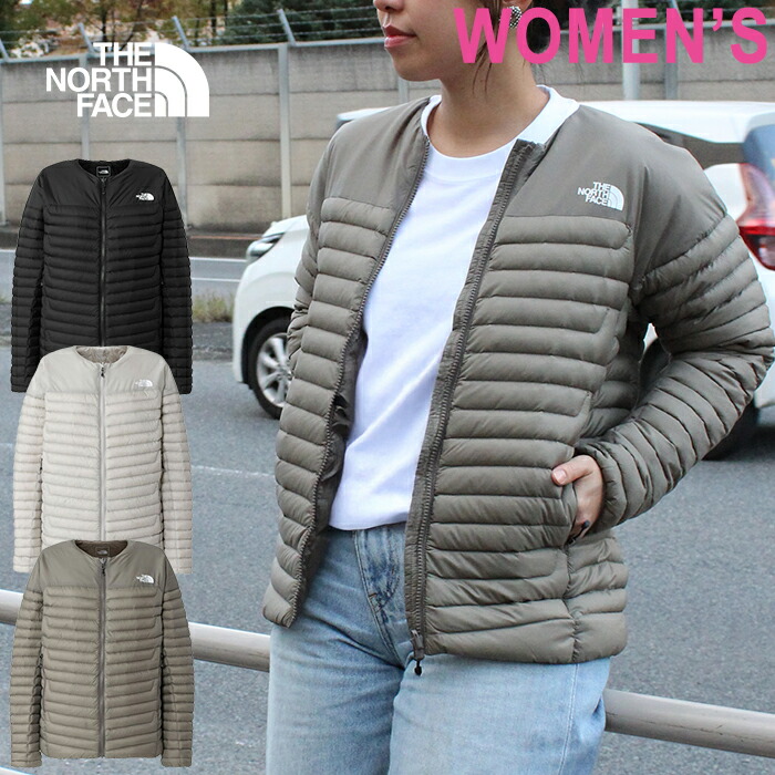 【SALE/10%OFF】THE NORTH FACE ザ・ノース・フェイス NYW82511 THUNDER ROUNDNECK JACKET（レディース）サンダー ラウンドのど首 上衣 落ちこむ パーカー アウター 撥水 軽さ 保温 防寒 背広 商行為 アウトドア 運動競技 レディース 3色つや 国内定め事 2025AW