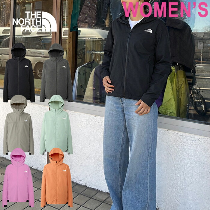 【SALE/10%OFF】THE NORTH FACE ザ・ノース・フェイス NPW22581 FLEXIBLE HOODIE (レディース) フレキシブル フーディ スポーツ 軽量 撥水 上着 静電防止 アウター アウトドア スポーツ レディース 6カラー 国内正規 2026SS|JAIPUR