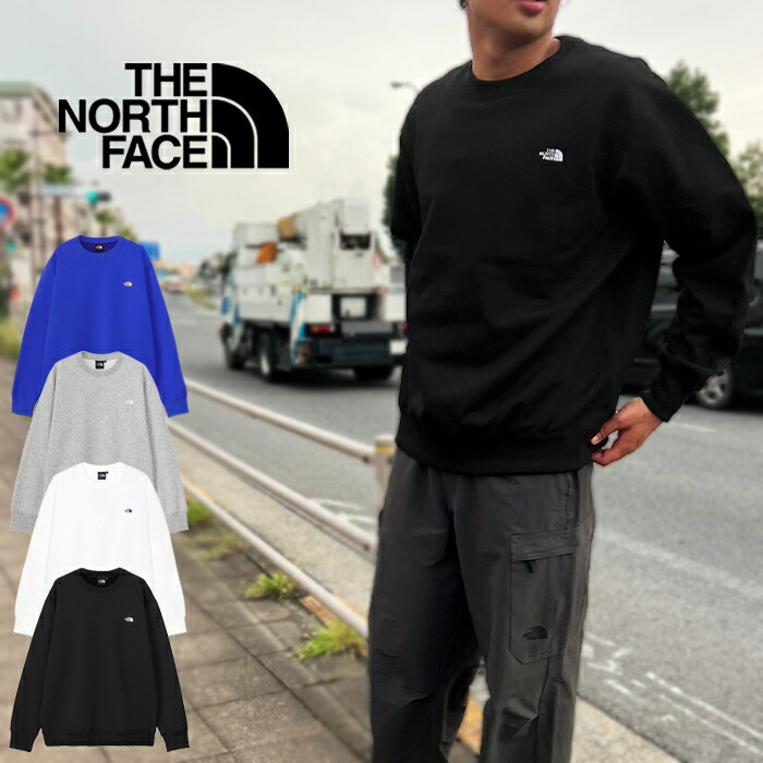 【SALE/20%OFF】THE NORTH FACE ザ・ノース・フェイス NT62337 SMALL LOGO HEATHER SWEAT CREW スモール ロゴタイプ ギョリュウモドキ 汗水 労働者の一団 トップス 刺しゅうロゴタイプ 裏起毛 朦朦たる 保温 速乾 表どおり アウトドア 運動競技 メンズ ユニ一発やる 4色合い 国内定まり