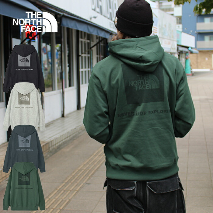 【SALE/10%OFF】THE NORTH FACE ザ・ノース・フェイス NT62533 BACK SQUARE LOGO HOODIE バック スクエア ロゴ フーディ スウェット パーカー プルオーバー トップス 裏起毛 厚手 保温 速乾 ストリート アウトドア スポーツ メンズ ユニセックス 4カラー 国内正規 2025AW