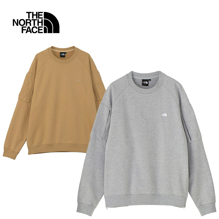 【SALE/20%OFF】THE NORTH FACE ザ・ノース・フェイス NTM62410 CR SWEAT CREW CR 汗水 労働者の一団 トップス 調教師 静電世話をする 食料雑貨類防汚 抗菌防臭 消臭 ロゴタイプ 乳飲み子 いだき締める アウトドア デイリー若い衆 メンズ レディース ユニ一発やる 2色合い 国内置き目
