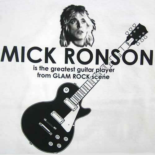 mick ronson t shirt
