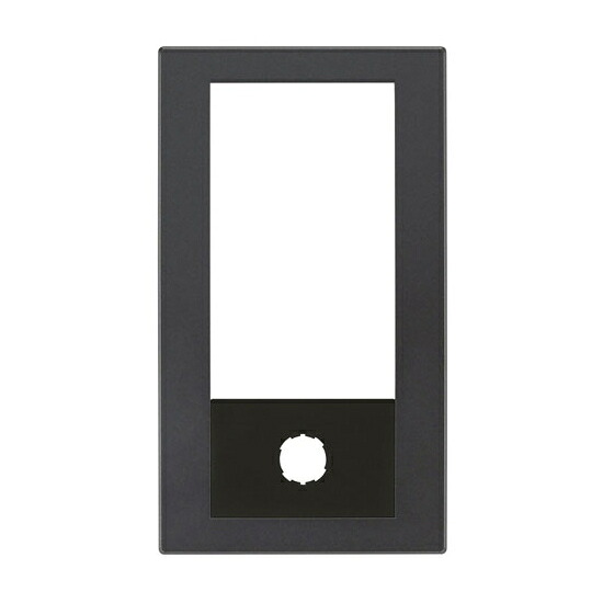【アイホン】寄りあつまる部屋の入り口機用ダイアログボックス（黒いこと）[GBW-N2035P-K]