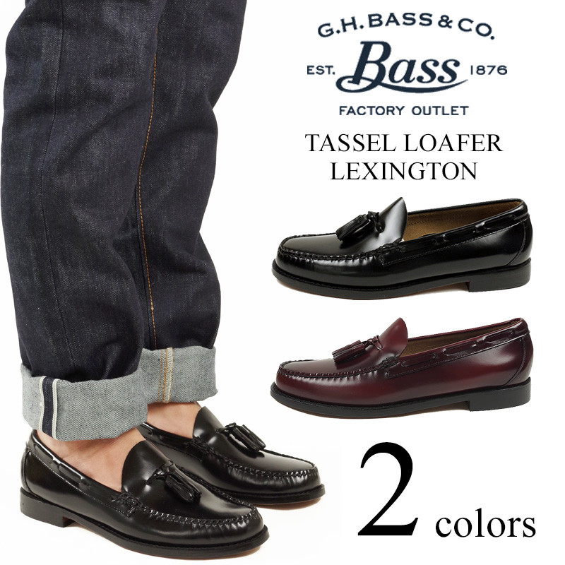 bass tassel loafers