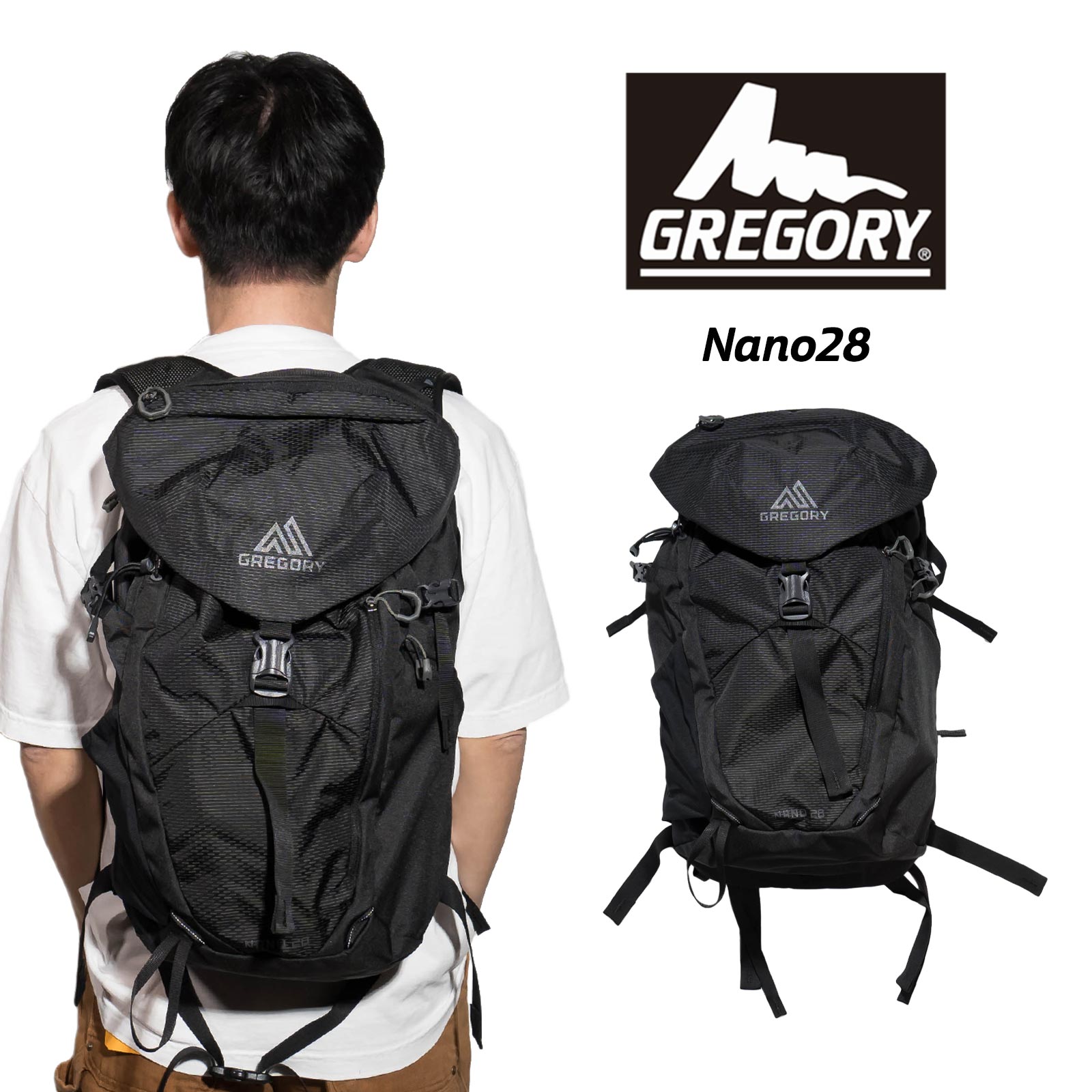 楽天市場】GREGORY グレゴリー ボーダー 35 リュック ブラック バック