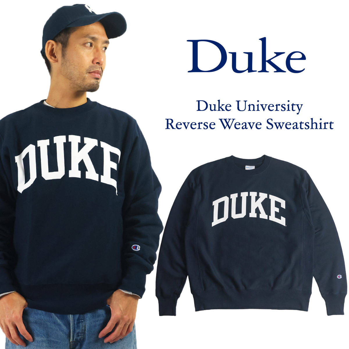 楽天市場】DUKE UNIVERSITY オフィシャル クルーネック カレッジ