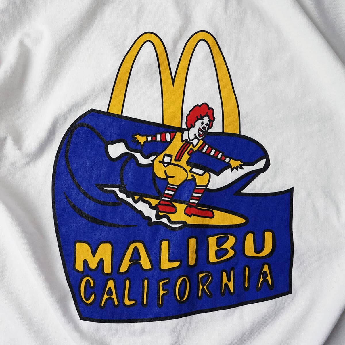 エントリーでP5倍！〜6/11 1:59】マクドナルド Tシャツ 波乗り