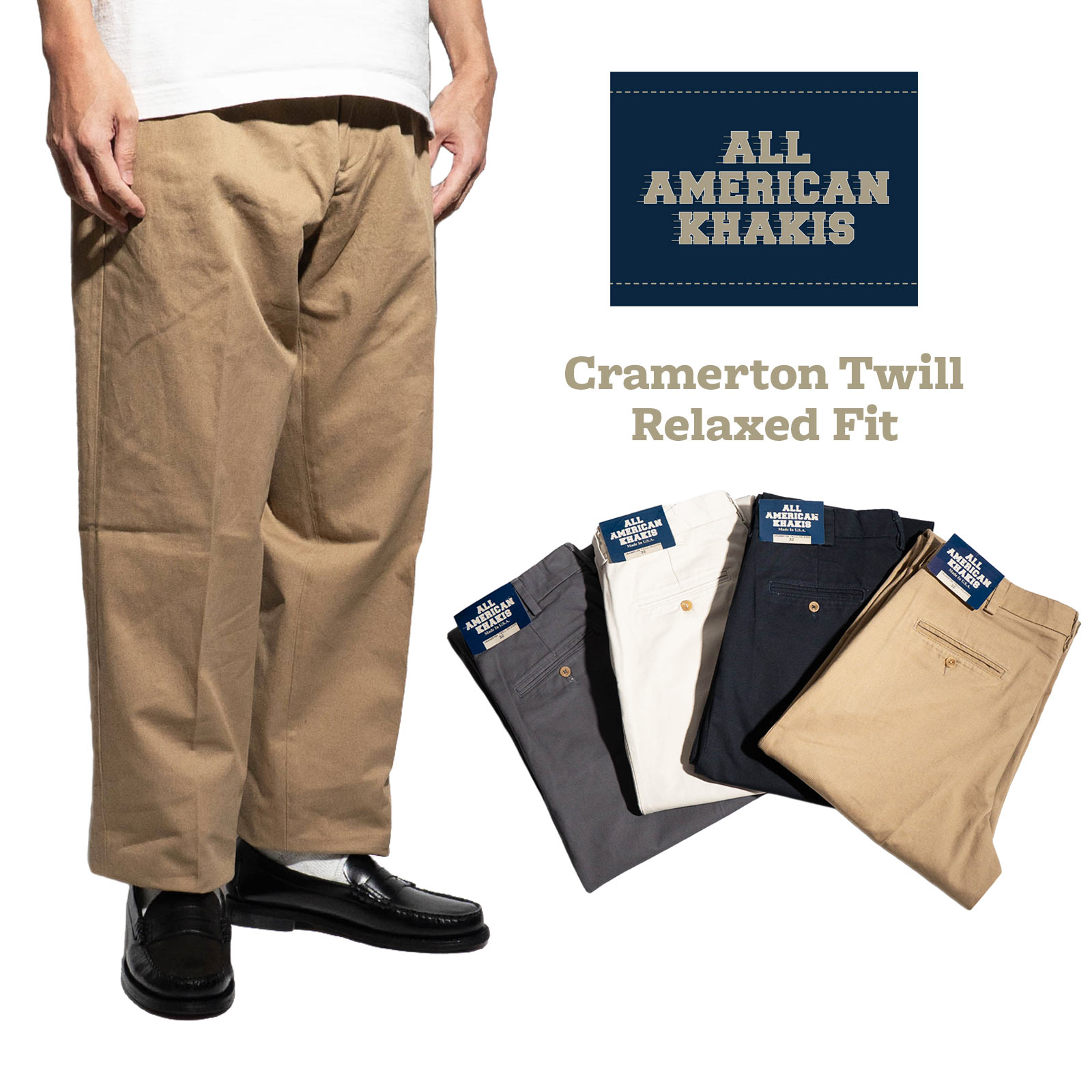 楽天市場】[MADE IN USA] BILLS KHAKIS [model 3][m3][vintage
