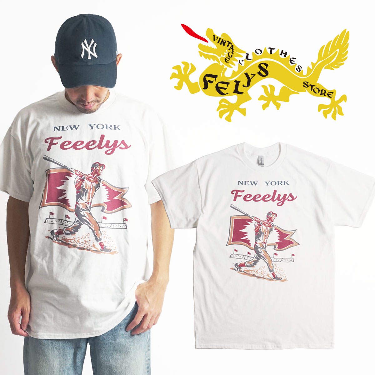 楽天市場】[送料無料]CASEY CASEY : FELIX T SHIRT / 全2色
