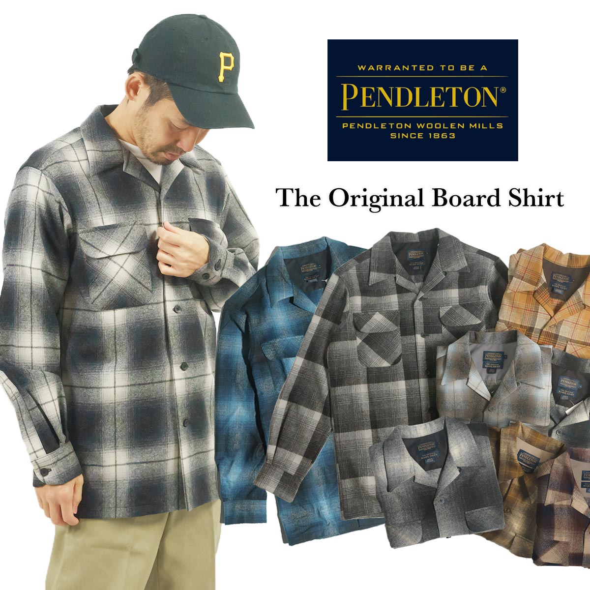 楽天市場】ペンドルトン PENDLETON CPOシャツジャケット チェック(メンズ S-XL ウールシャツ ウールジャケット キルティングライナー）  : Jalana（ジャラーナ）