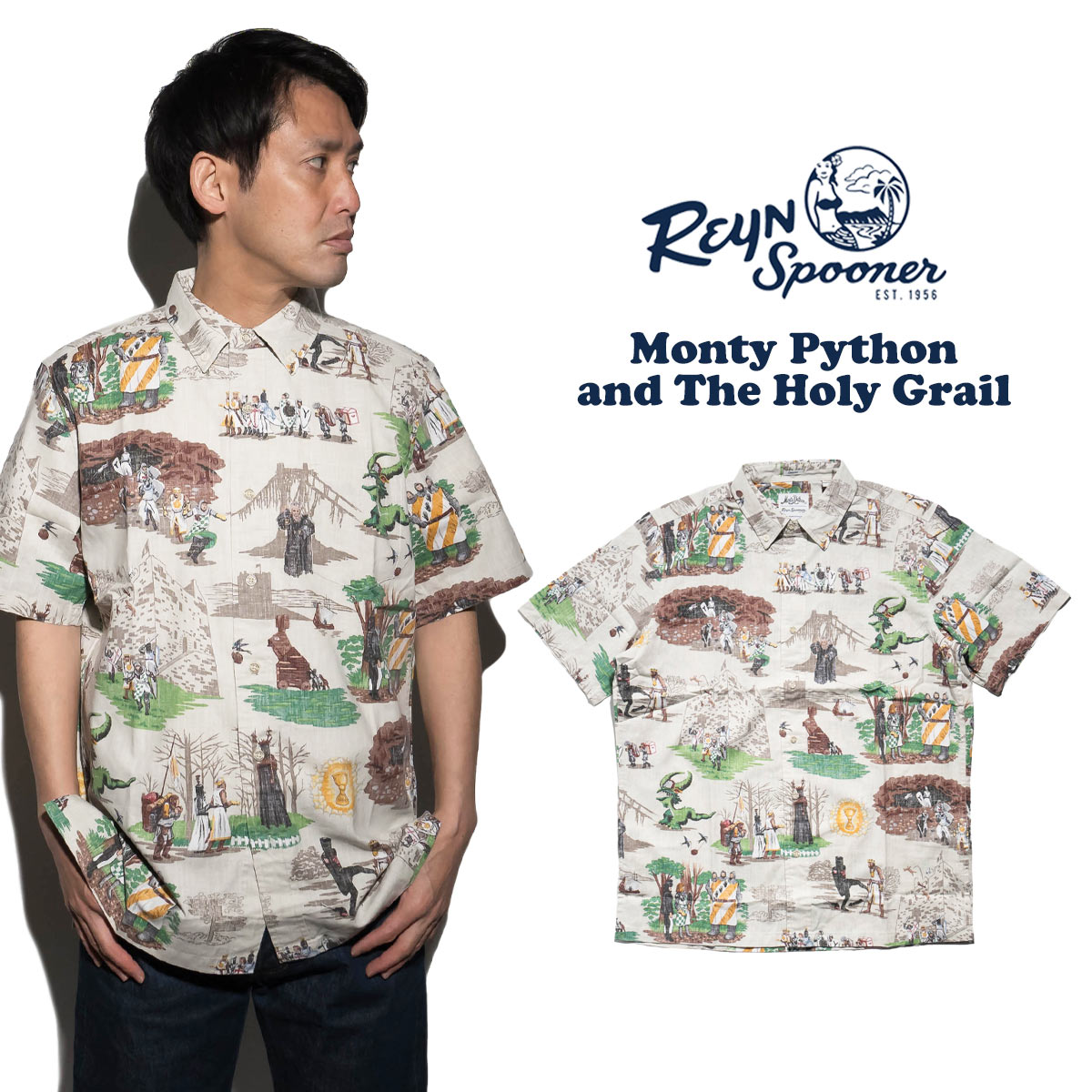 【限定コラボ】シンプソンズ × レインスプーナー アロハシャツ reyn spooner アロハシャツ 半袖 レインスプーナー SIMPSONS