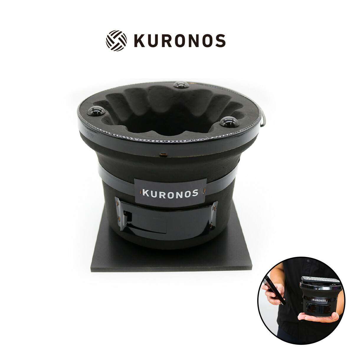 KURONOS 黒七輪 9号 KURONOS クロノス 黒七輪 9号