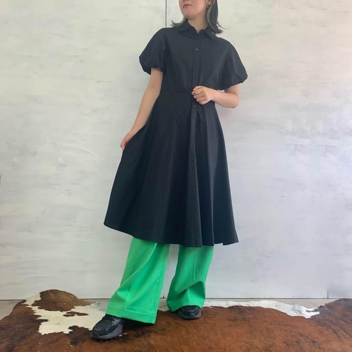 古着 60年代 2701 Unknown Eaa エルル2701 フレア レディースm レース切替 ワンピース ヴィンテージ 中古 半袖 高質 Unknown