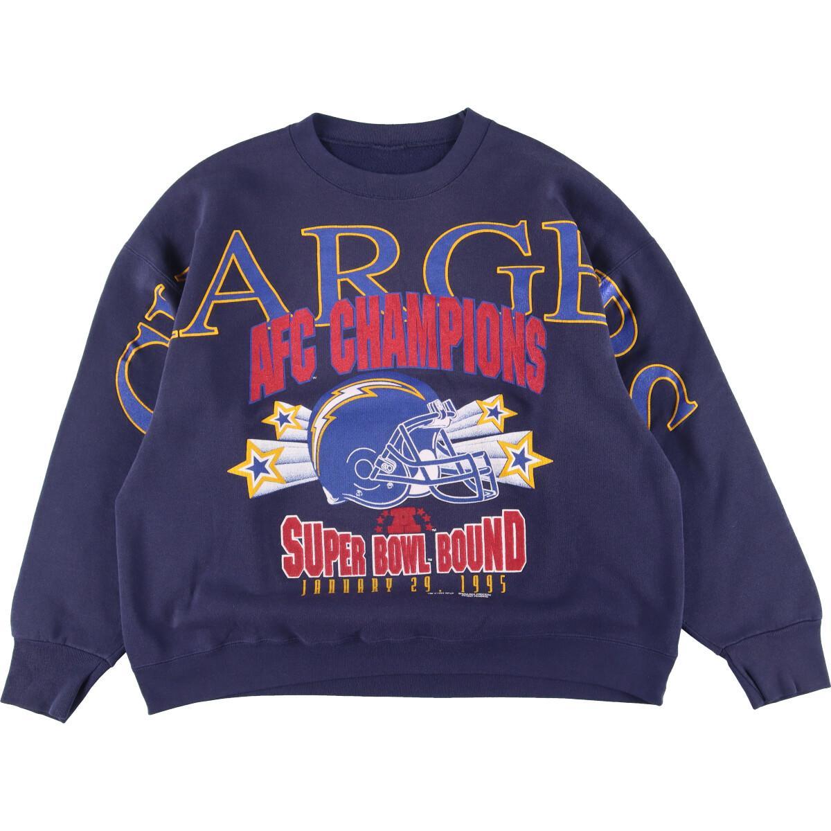 【楽天市場】古着 90年代 NFL SAN DIEGO CHARGERS サンディエゴチャージャーズ SUPER BOWL BOUND 大判