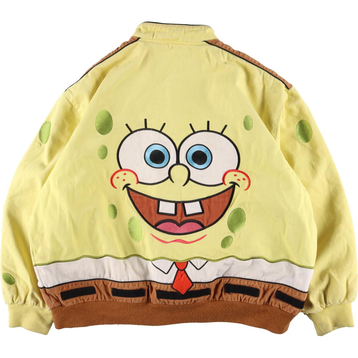 スポンジボブSpongeBob レーシングジャケット jh design 極美品