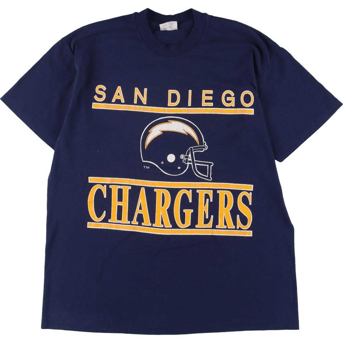 【楽天市場】古着 90'S Stedman NFL SANDIEGO CHARGERS サンディエゴチャージャーズ スポーツプリントTシャツ