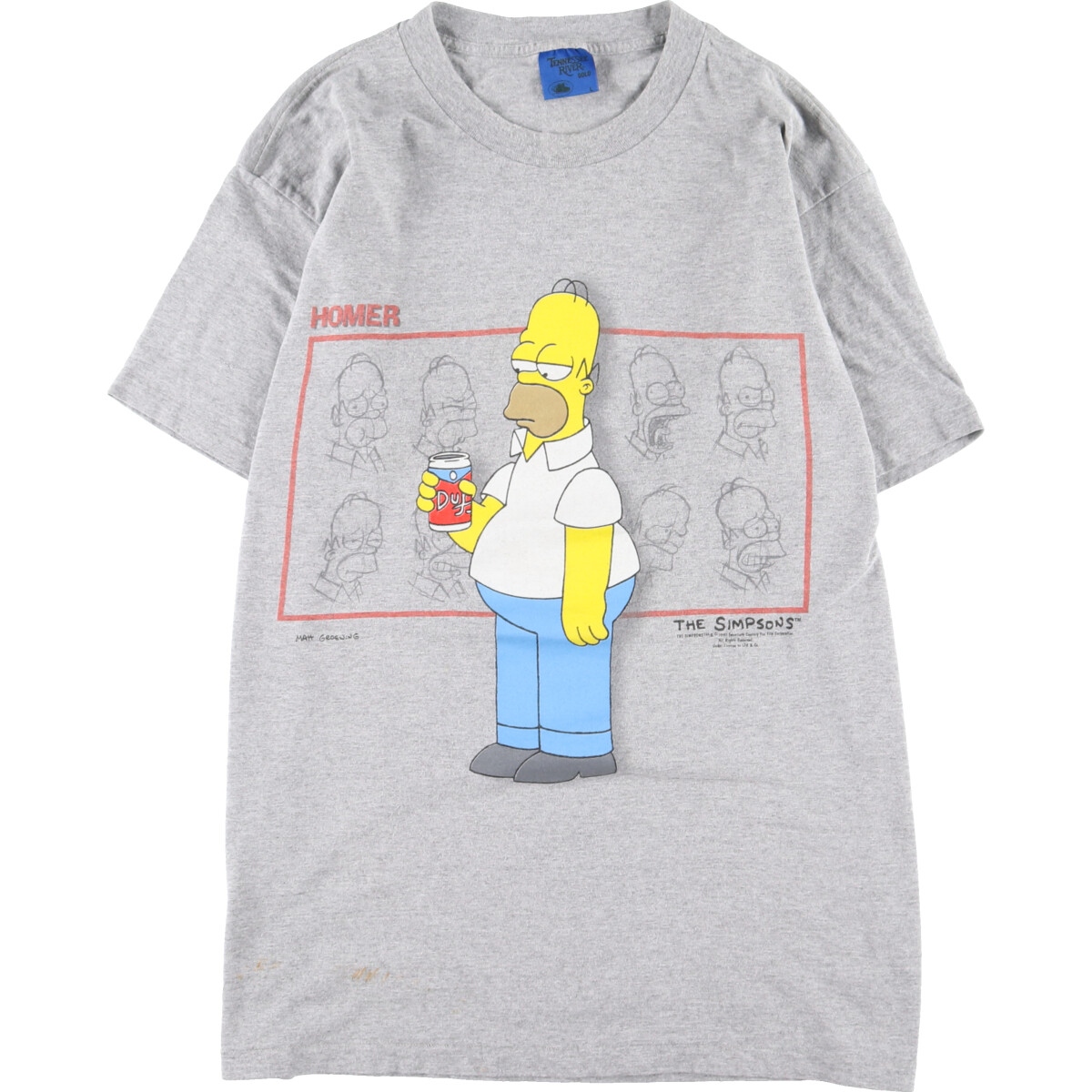 楽天市場】古着 90年代 TENNESSEE RIVER THE SIMPSONS シンプソンズ