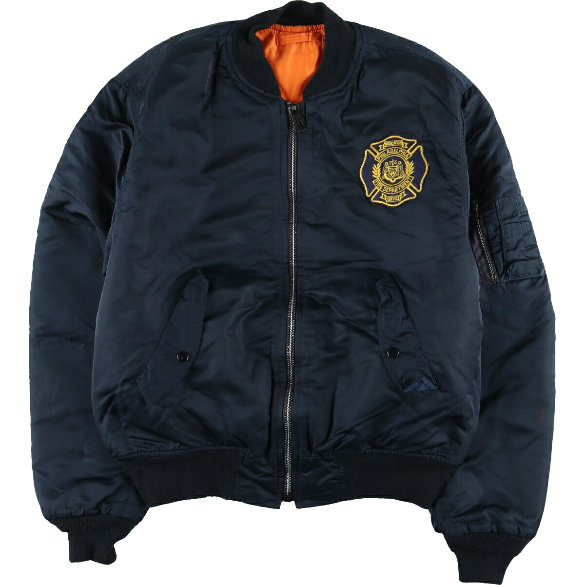 楽天市場】70年代 米軍実物 U.S.AIRFORCE MA-1 フライトジャケット MIL